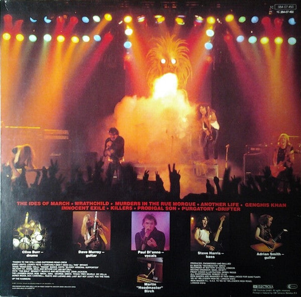 Iron Maiden : Killers (LP, Album)