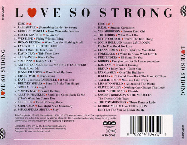 Various : Love So Strong (2xCD, Comp)