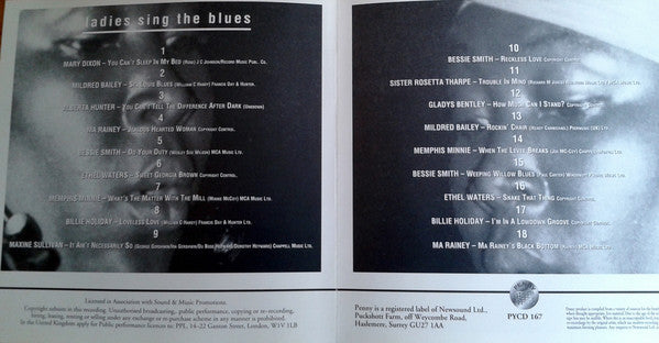 Various : Ladies Sing The Blues (CD, Comp)