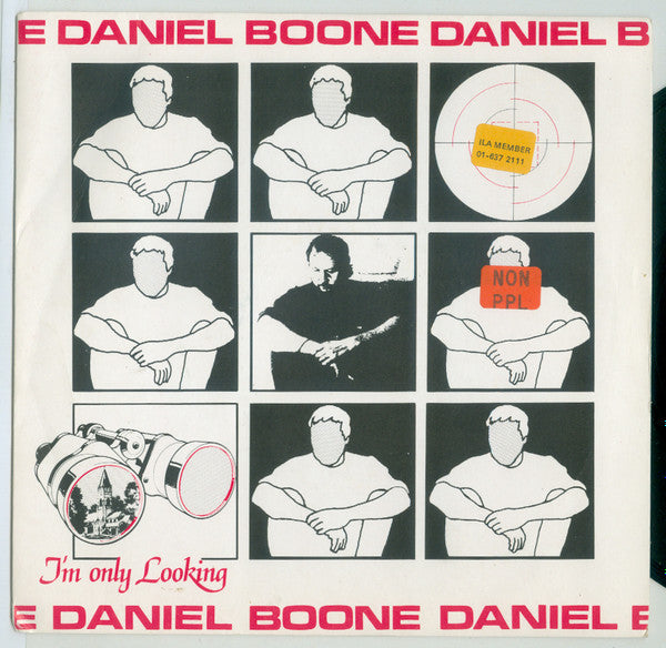 Daniel Boone : I'm Only Looking (7")