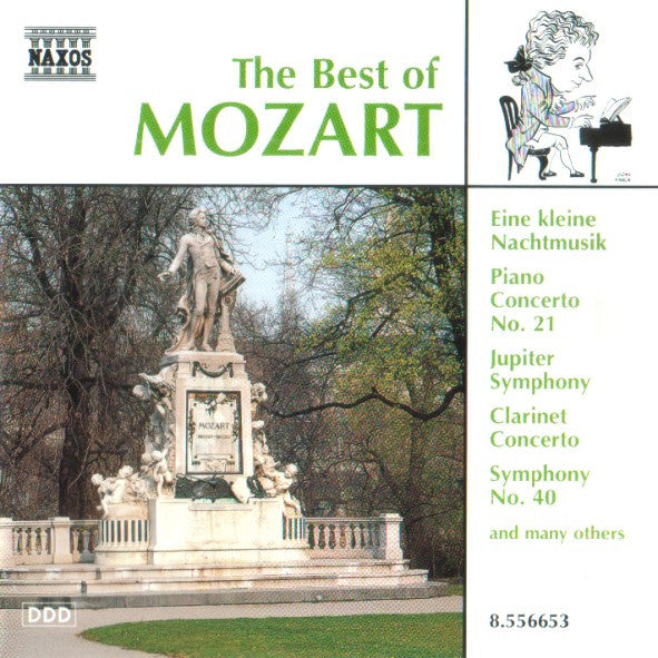 Wolfgang Amadeus Mozart : The Best Of Mozart (CD, Comp, RE)