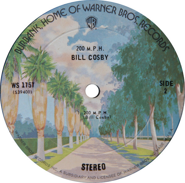 Bill Cosby : 200 M.P.H. (LP, Album, RP)