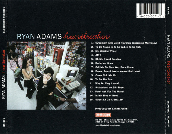 Ryan Adams : Heartbreaker (CD, Album)