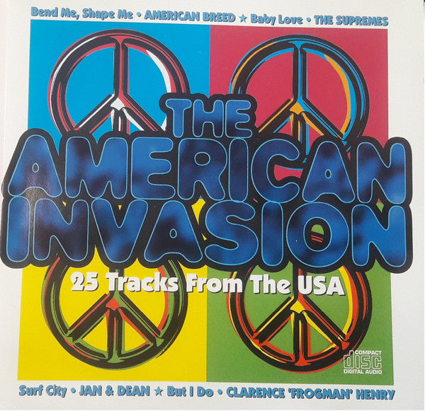 Various : The American Invasion - 25 Tracks From The USA (CD, Comp)