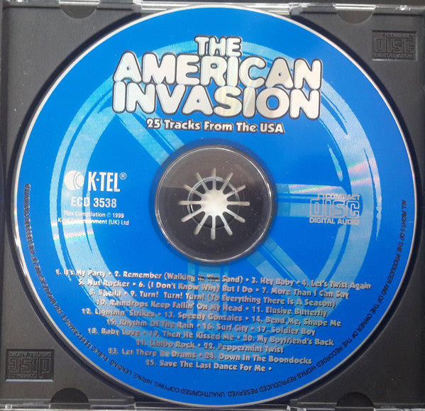 Various : The American Invasion - 25 Tracks From The USA (CD, Comp)