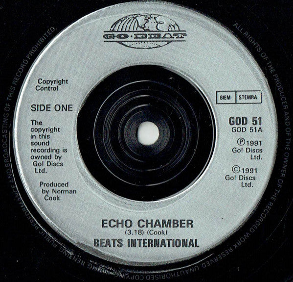 Beats International : Echo Chamber (7", Inj)