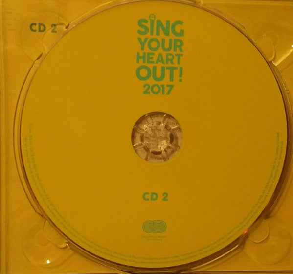 Various : Sing Your Heart Out! 2017 (2xCD, Comp)