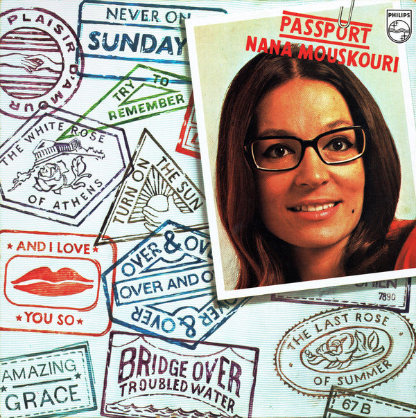 Nana Mouskouri : Passport (LP, Comp, Gat)