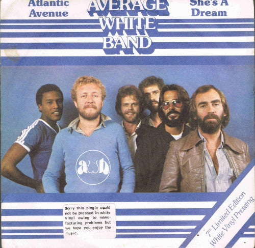 Average White Band : Atlantic Avenue / She's A Dream (7", Single)