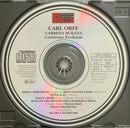 Carl Orff - Sheila Armstrong / Brian Rayner Cook / Peter Hall (8) / Hallé Choir / Boys Of Manchester Grammar School / Hallé Orchestra - Maurice Handford : Carmina Burana (CD, Album)