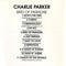 Charlie Parker : Bird Of Paradise (CD, Comp)