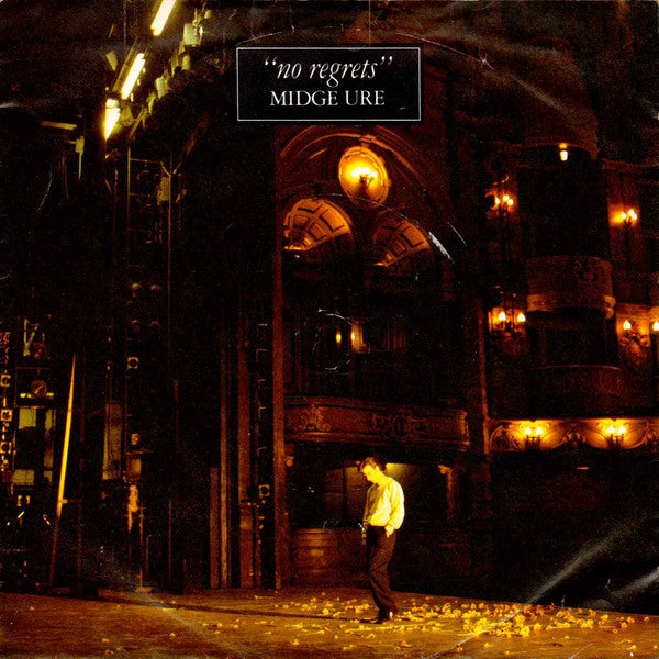 Midge Ure : No Regrets (7", Single, Blu)