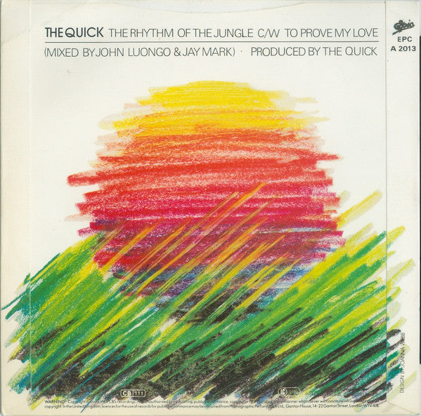 The Quick : The Rhythm Of The Jungle  (7", Single)