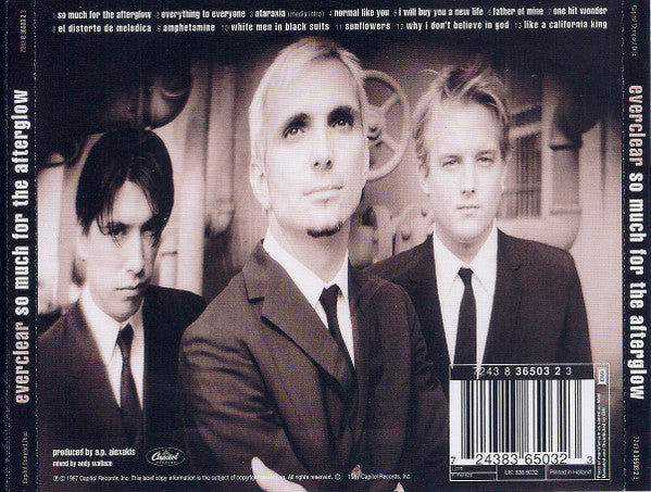 Everclear : So Much For The Afterglow (CD, Album)