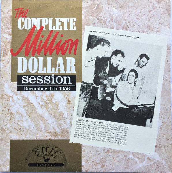 The Million Dollar Quartet : The Complete Million Dollar Session (December 4th 1956) (2xLP, Album, MPO)