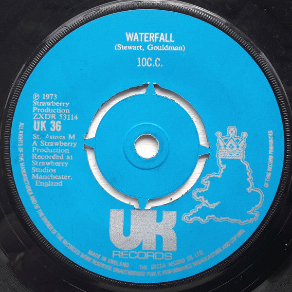 10cc : Rubber Bullets (7", Single, Pus)