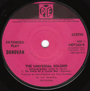 Donovan : The Universal Soldier (7", EP, Mono, Sol)