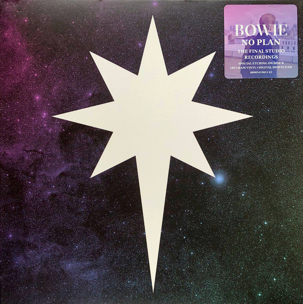 David Bowie : No Plan EP (12", S/Sided, EP, Etch, 180)