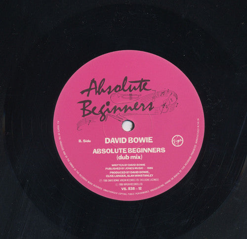 David Bowie : Absolute Beginners (12", Single)