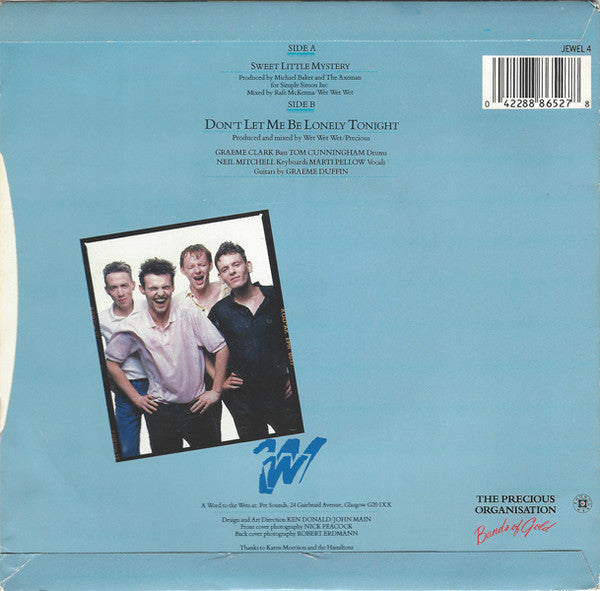 Wet Wet Wet : Sweet Little Mystery (7", Single)