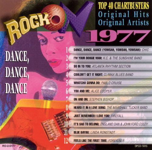 Various : Rock On 1977: Dance, Dance, Dance (CD, Comp)