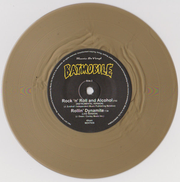 Batmobile : BatmoManiacs (7", Single, Ltd, Num, Gol)