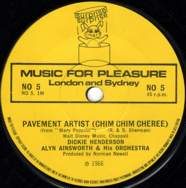 Dickie Henderson / Anne Rogers : Chim Chim Cheree And Do-Re-Mi (7")