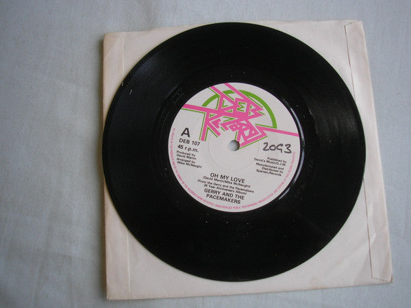 Gerry & The Pacemakers : Oh My Love (7", Single)