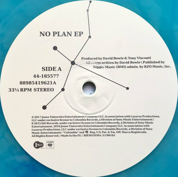 David Bowie : No Plan EP (12", S/Sided, EP, RSD, Etch, Ltd, Num, Cle)