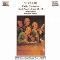 Antonio Vivaldi, Bela Banfalvi, Budapest Strings : Violin Concertos Op. 8 Nos. 5 - 8 And 10 - 12 (CD, RE)