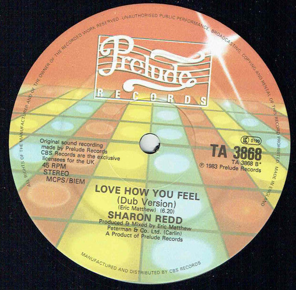 Sharon Redd : Love How You Feel (12", Die)