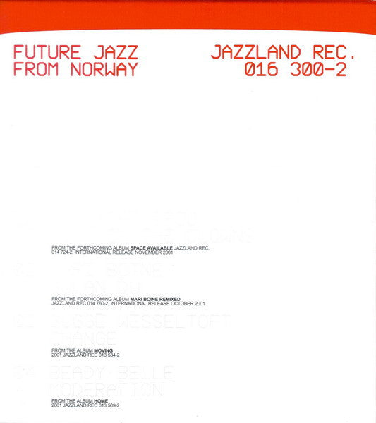 Various : Future Jazz From Norway (CD)