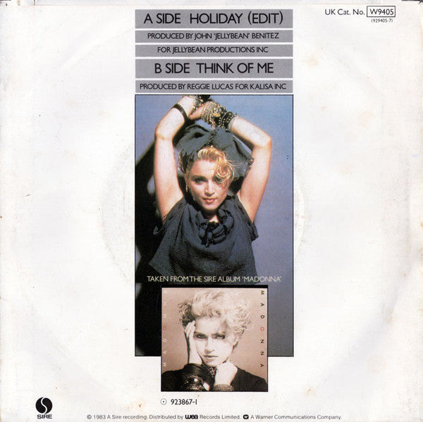 Madonna : Holiday (7", Single, Mat)