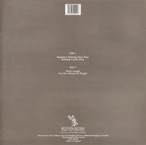 The Wedding Present : Nobody's Twisting Your Arm (12", Single)