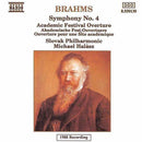 Johannes Brahms - Slovak Philharmonic Orchestra, Michael Halász : Symphony No. 4 - Academic Festival Overture (CD, Album)