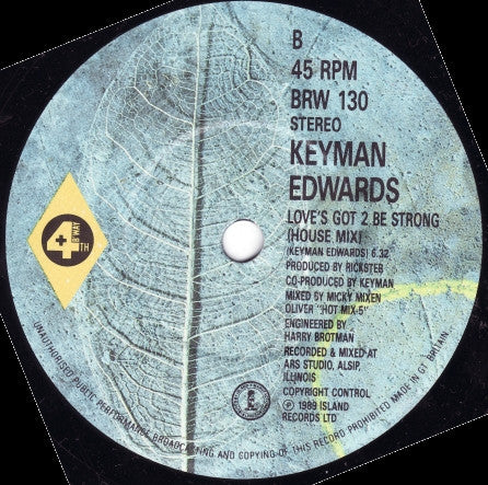 Keyman Edwards : Love's Got 2 Be Strong (7", Single)