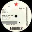 Eurythmics : Right By Your Side (7", Single)