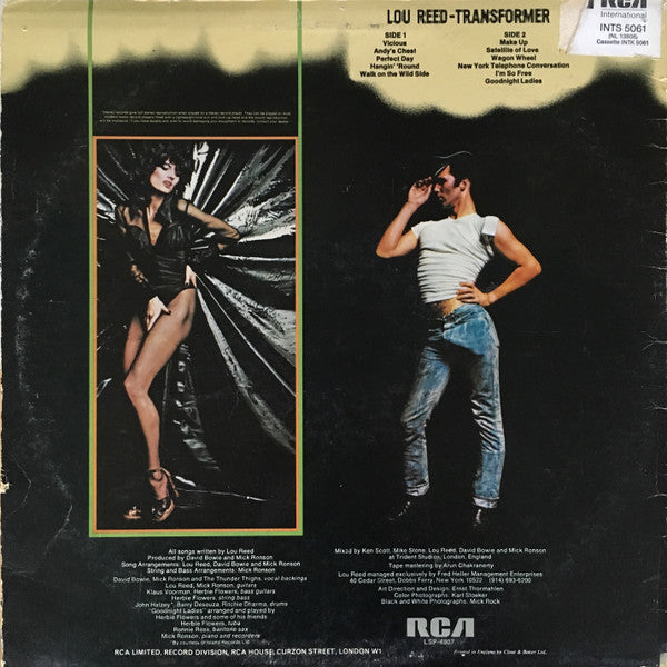 Lou Reed : Transformer (LP, Album, RE)