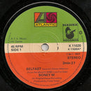 Boney M. : Belfast (7", Single, Pap)