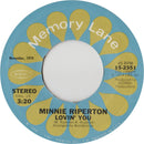 Minnie Riperton : Lovin' You / Inside My Love (7", Single, RE, Styrene)