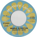 Minnie Riperton : Lovin' You / Inside My Love (7", Single, RE, Styrene)