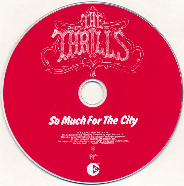 The Thrills : So Much For The City (CD, Album, Copy Prot.)