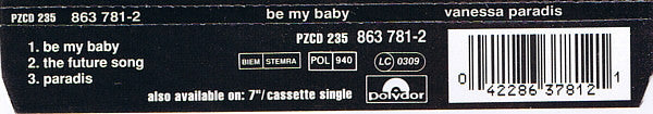 Vanessa Paradis : Be My Baby (CD, Maxi)