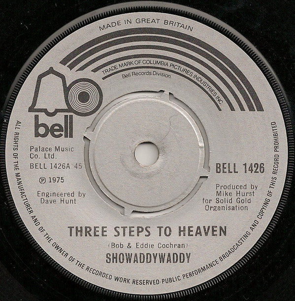 Showaddywaddy : Three Steps To Heaven (7", Single)