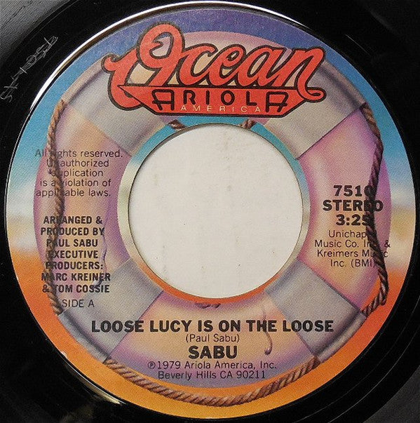 Sabu : Loose Lucy Is On The Loose (7", Single)