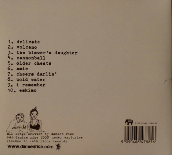 Damien Rice : O  (CD, Album)