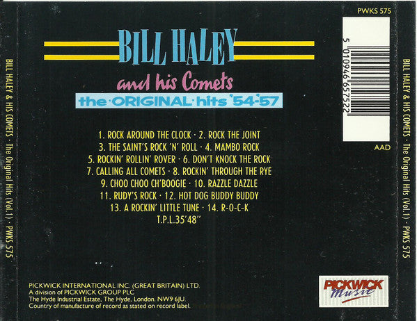 Bill Haley And His Comets : The Original Hits '54-'57 (CD, Comp, RM)