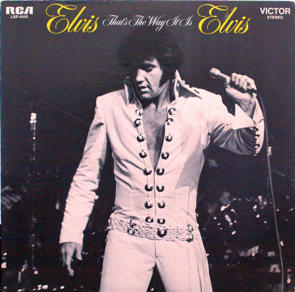 Elvis Presley : That's The Way It Is (LP, Album, RP, Dyn)