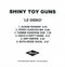 Shiny Toy Guns : Le Disko (CDr, Promo)