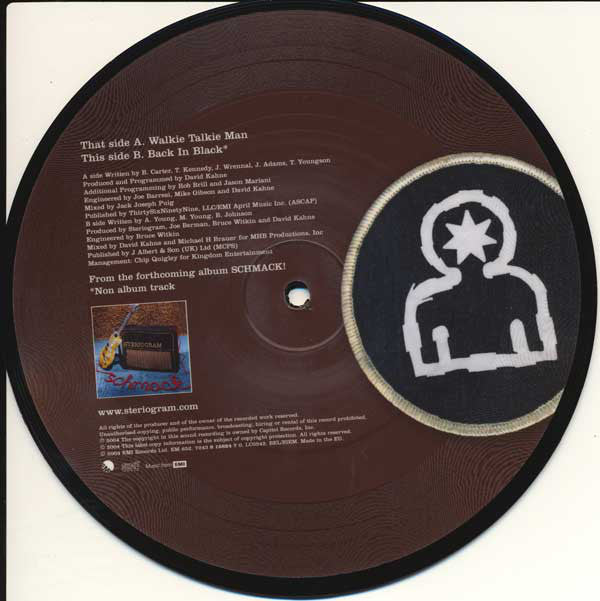 Steriogram : Walkie Talkie Man (7", Single, Ltd, Pic)